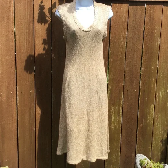 Vintage 70’s Mary Farrin Knit Dress Set 2 Piece - Picture 4 of 6